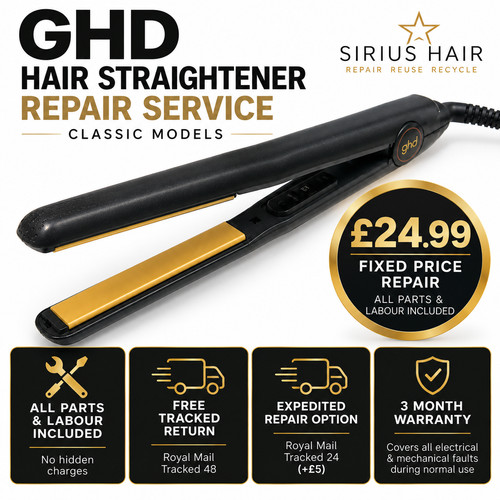 Ghd hair straightener repair - ghd,
