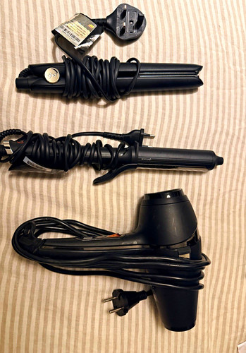 Ghd hair styling set with - hair,